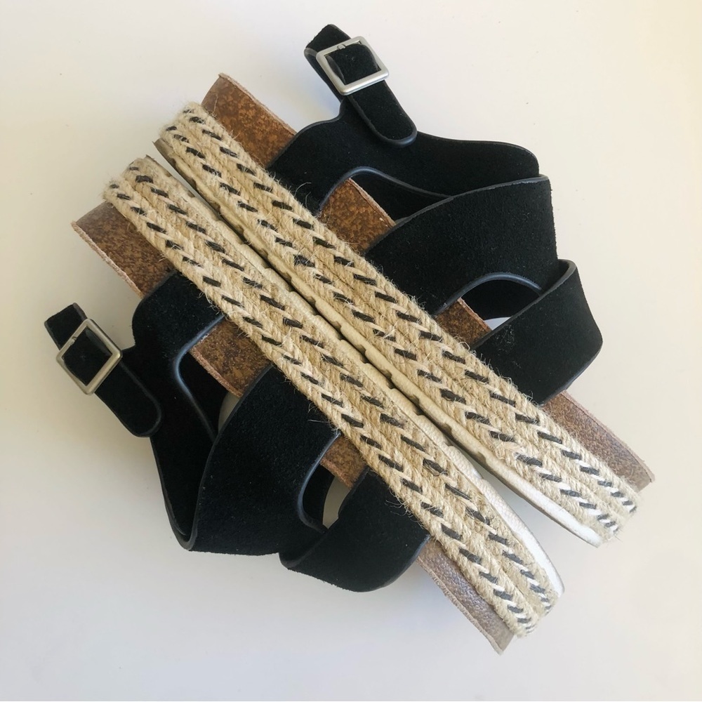 Muk Luks Beach Bingo Platform Espadrille Sandals - Picture 7 of 13